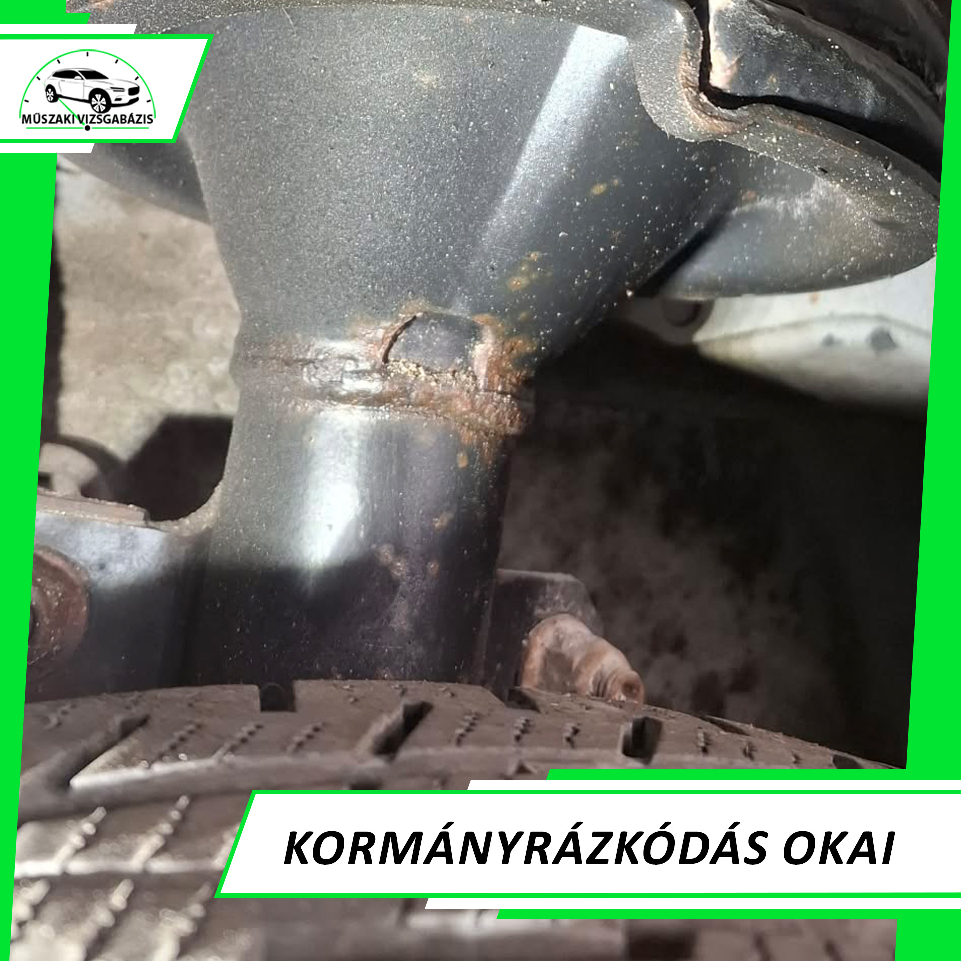 kormányrázkódás okai