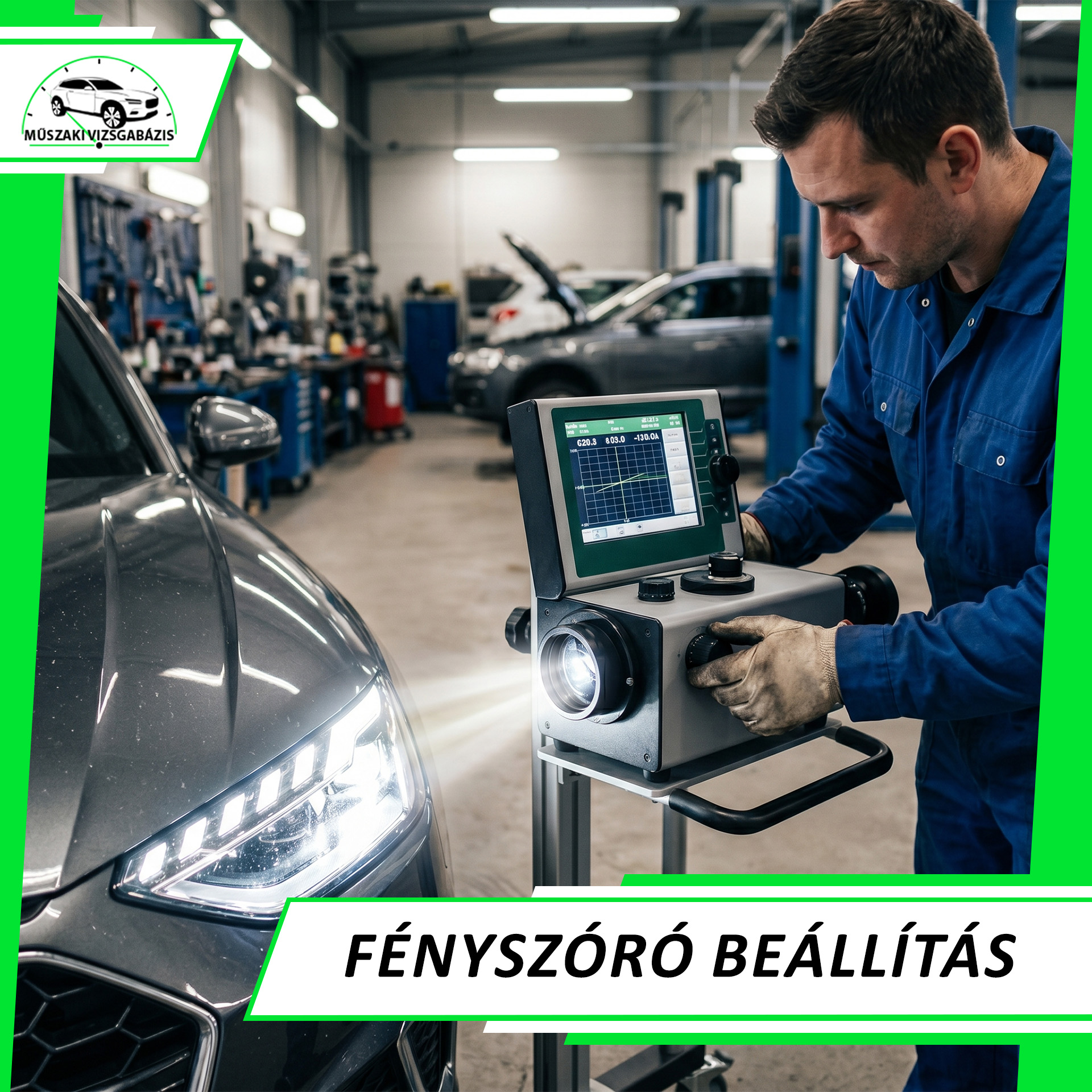 Fényszóró beállítás fontossága