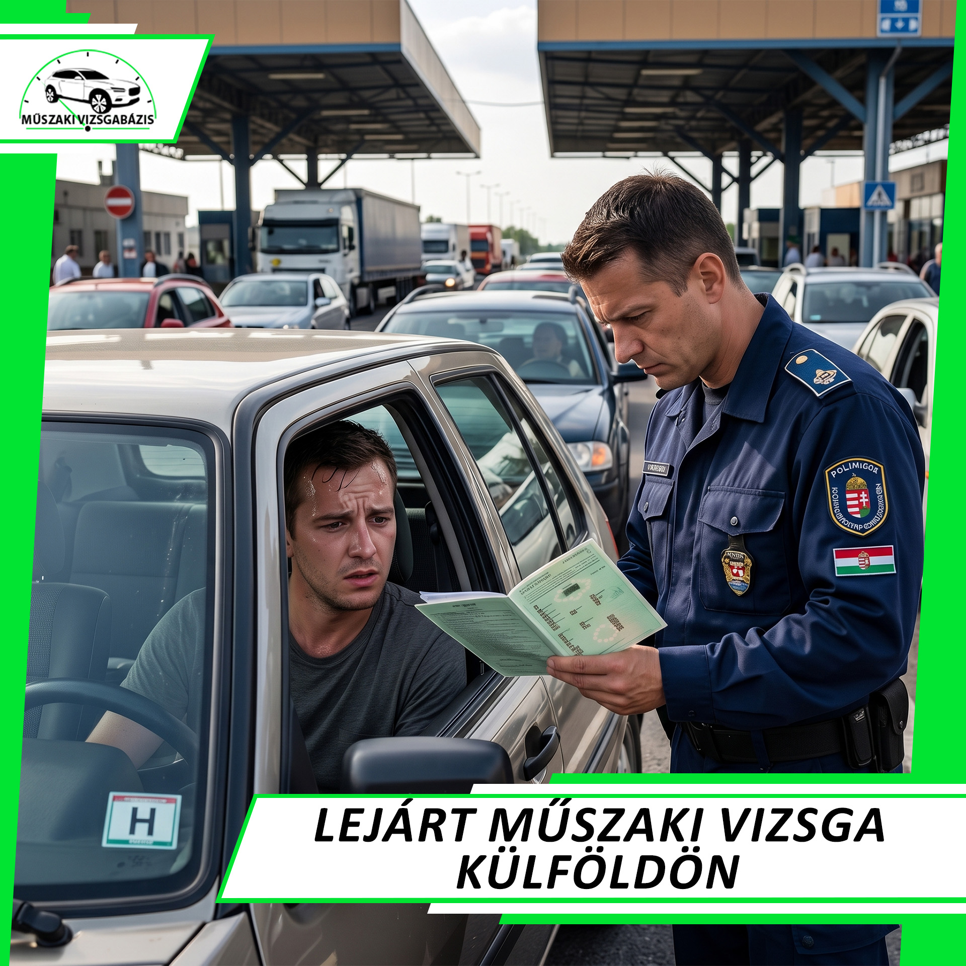 lejárt műszaki vizsga külföldön