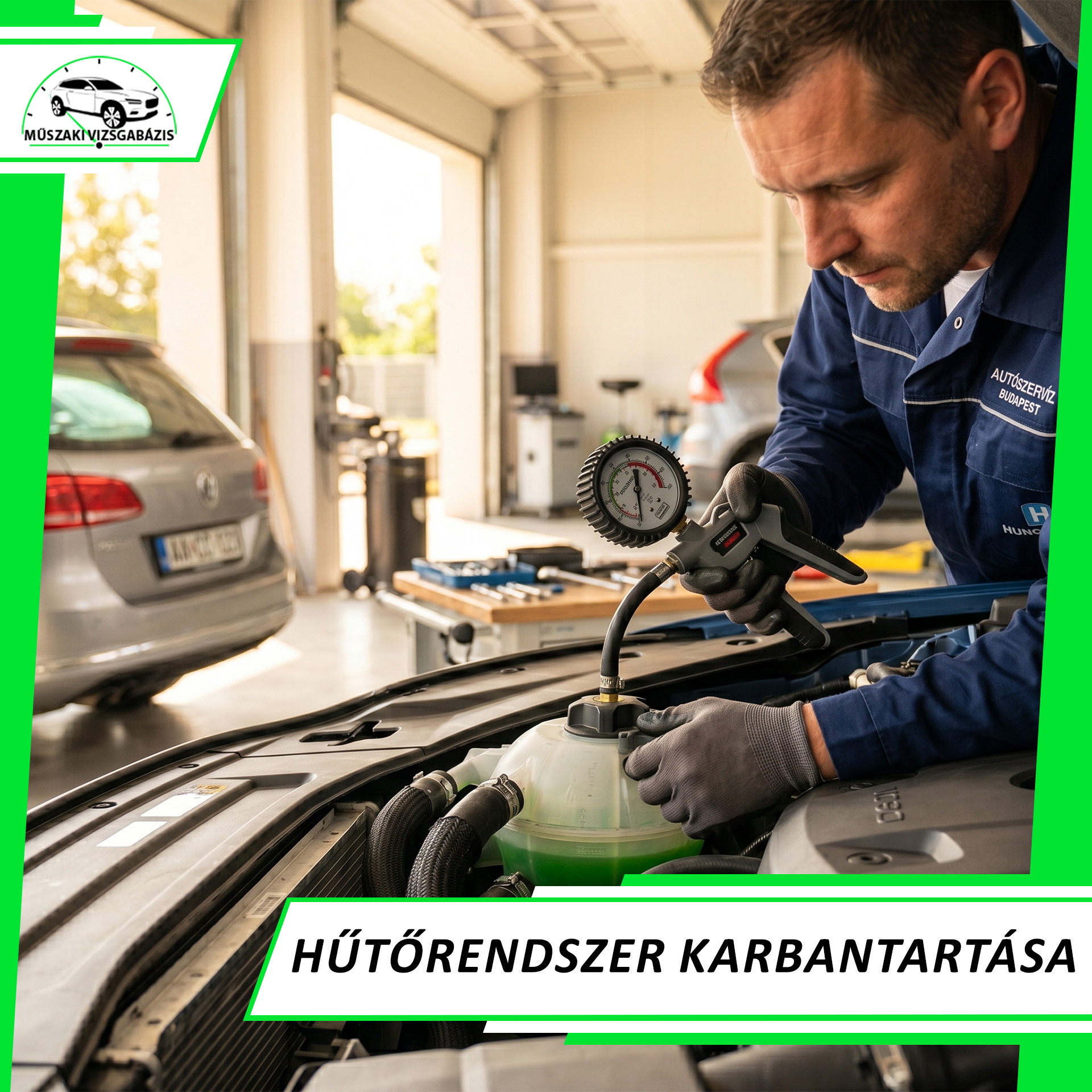 Hűtőrendszer karbantartása
