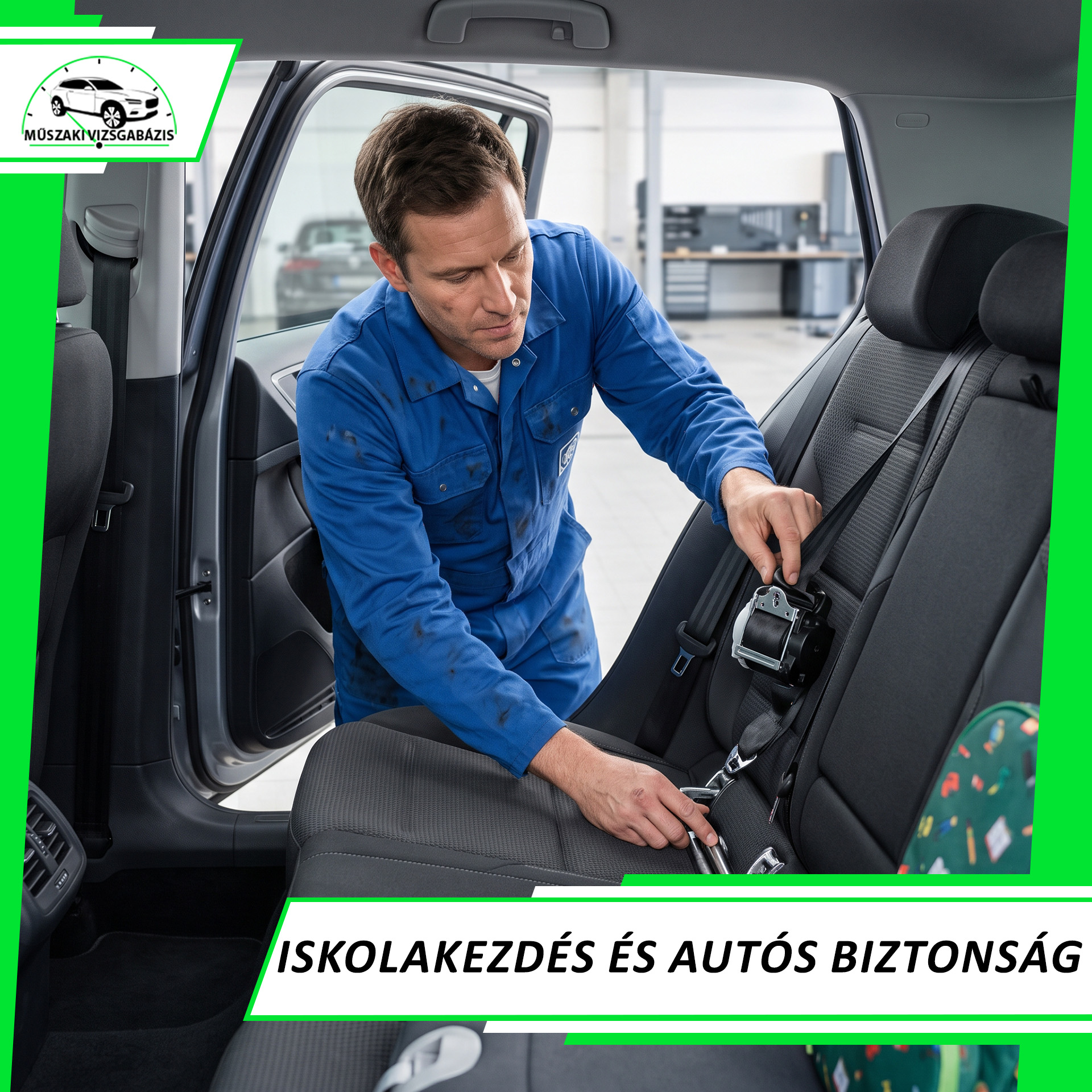 iskolakezdés és autós biztonság