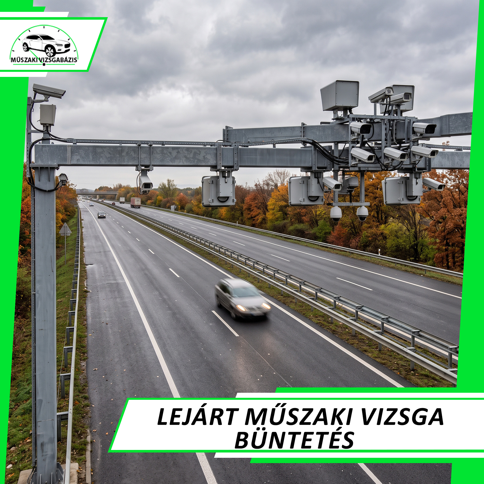 lejárt műszaki vizsga büntetés